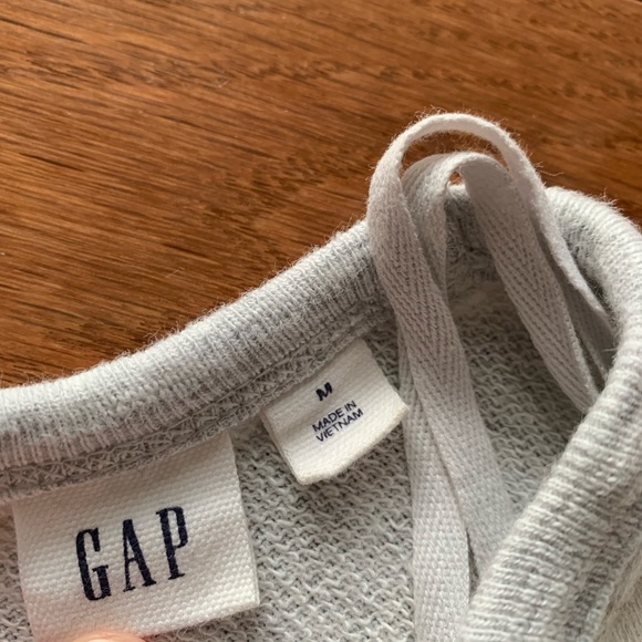 ❤️GAP PULLOVER SWEATSHIRT DRESS/TUNIC TOP-CAMO-M❤️ - Picture 9 of 11